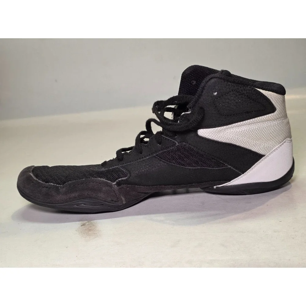 Asics Matflex 6 Men's Wrestling Sneakers Size 11.5 Black White Shoes